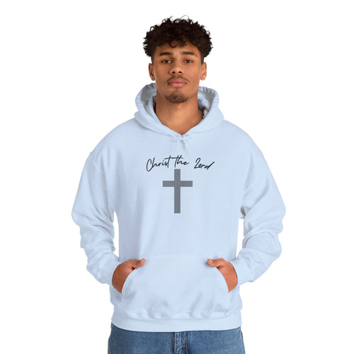 Christian Cross Hoodie – "Christ the Lord" Resurrection Design