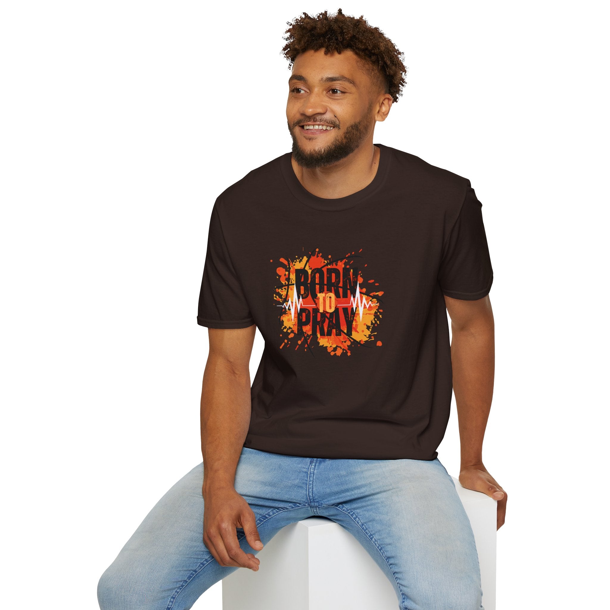 Born to Pray T-Shirt — Pray Without Ceasing Inspirational Tee
