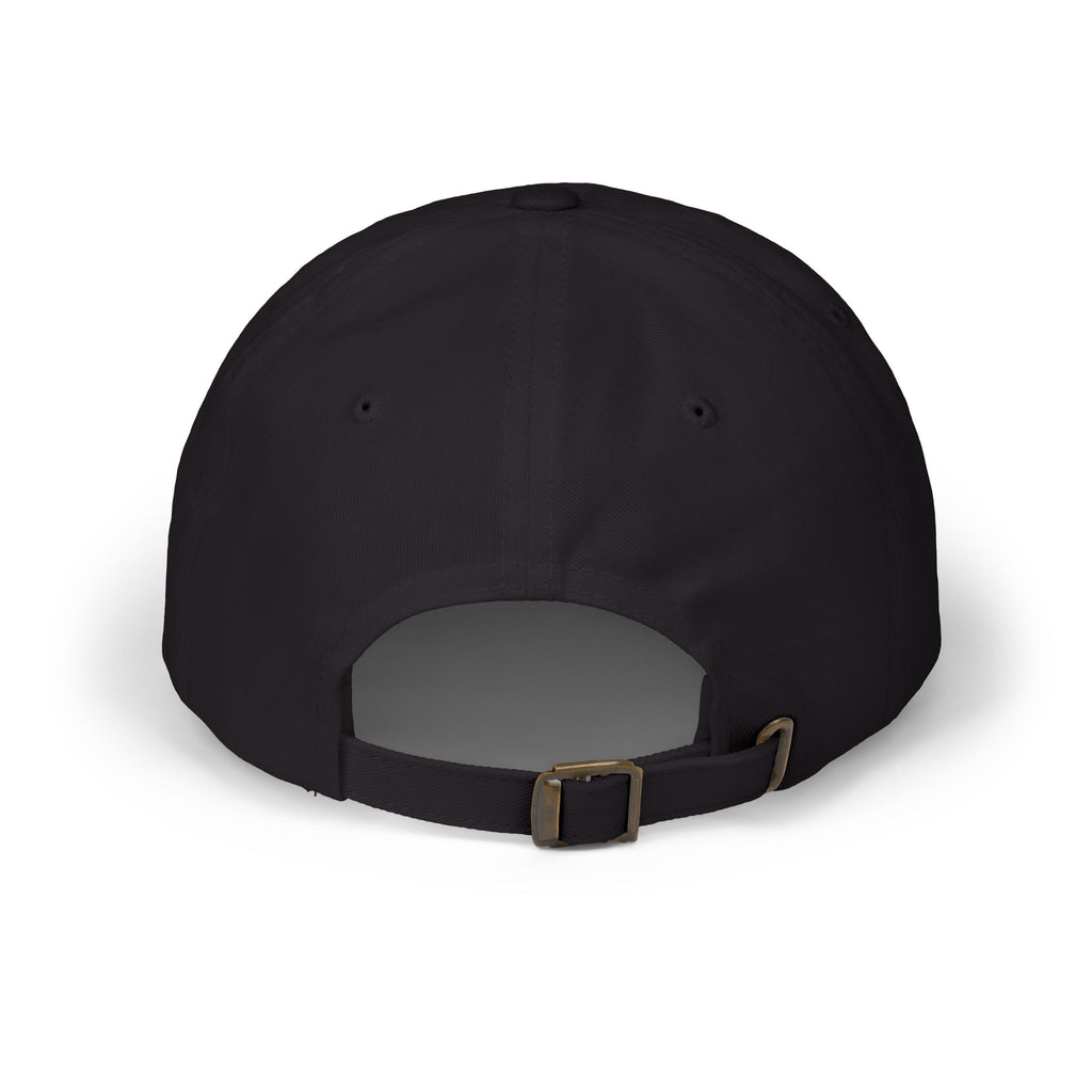 Embroidered Gold Cross Dad Cap — Faith Baseball Hat