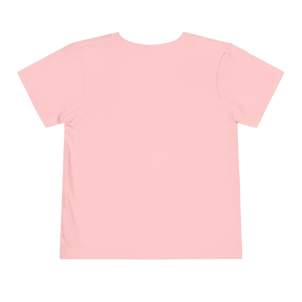 Toddler Tee — "Let Your Light Shine" Cute Girl Graphic