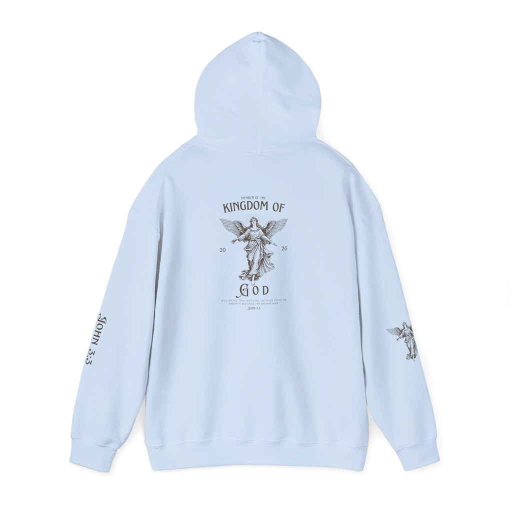 Kingdom of God Hoodie – 'Member of the Kingdom' Christian Faith Pullover