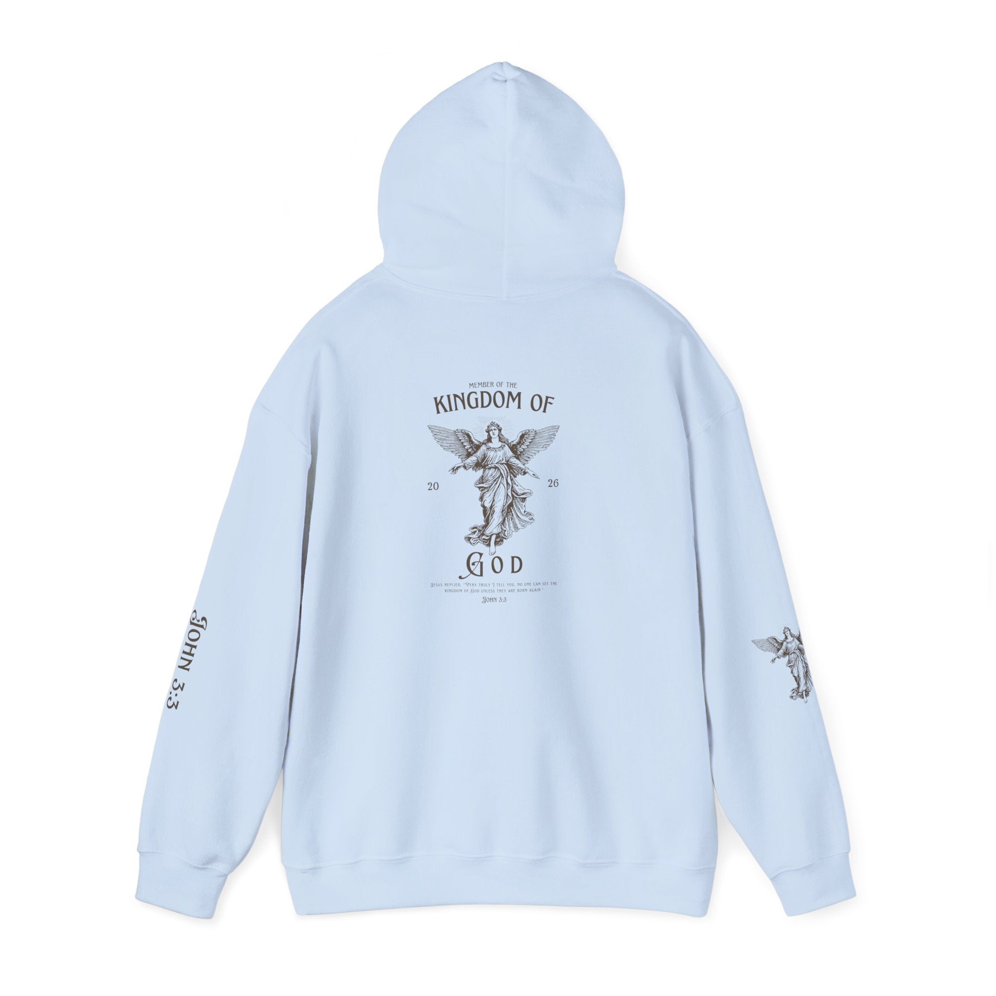 Kingdom of God Hoodie – 'Member of the Kingdom' Christian Faith Pullover