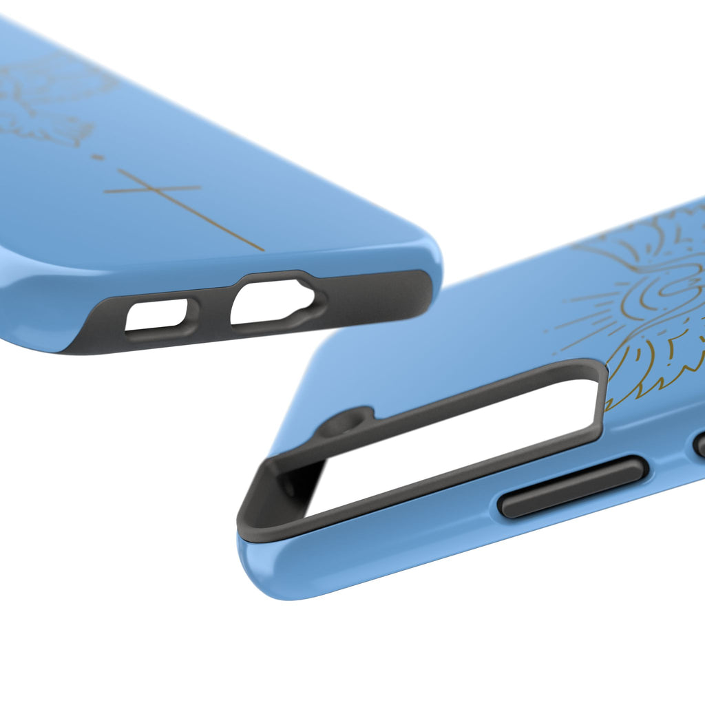 Dove & Cross Tough Phone Case — Inspirational Christian Religious Phone Cover