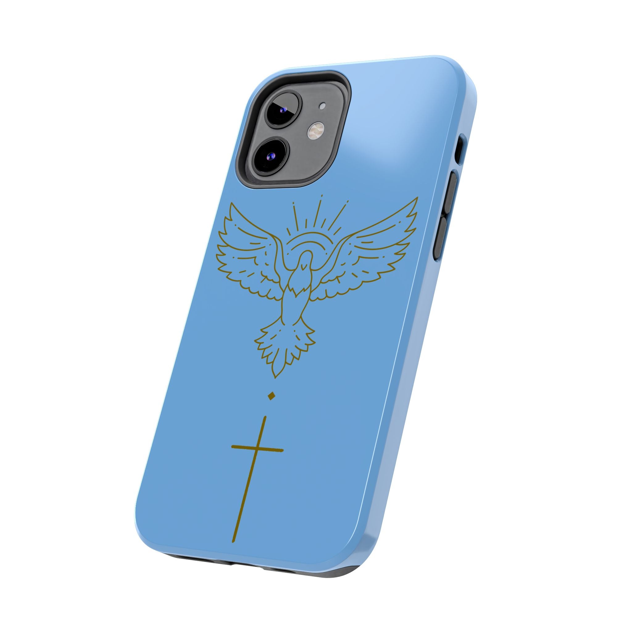 Dove & Cross Tough Phone Case — Inspirational Christian Religious Phone Cover