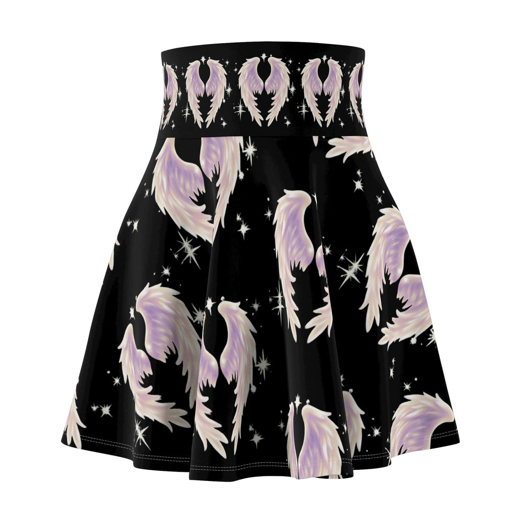 Angel Wings Skirt — Pastel Angel Feather Print