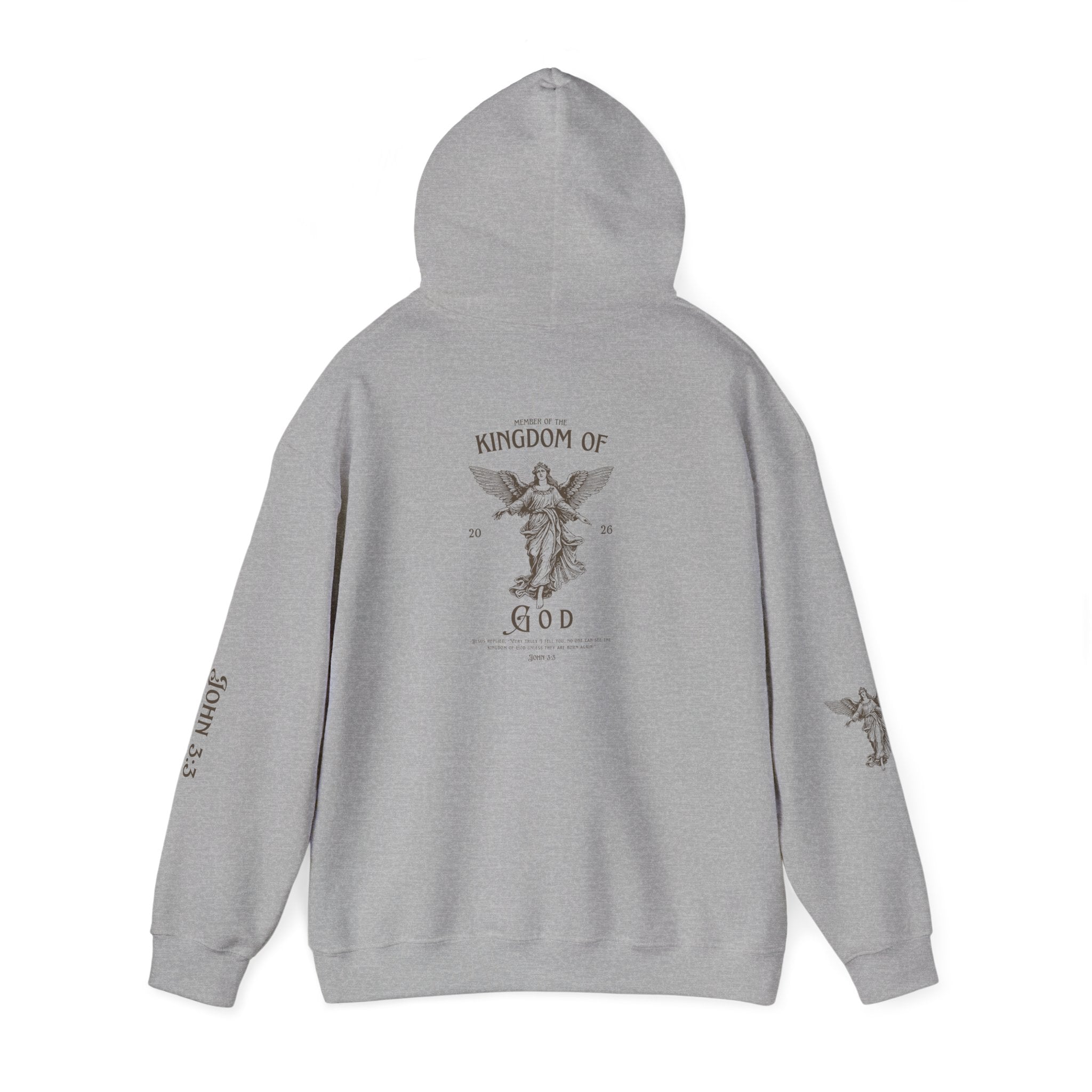 Kingdom of God Hoodie – 'Member of the Kingdom' Christian Faith Pullover