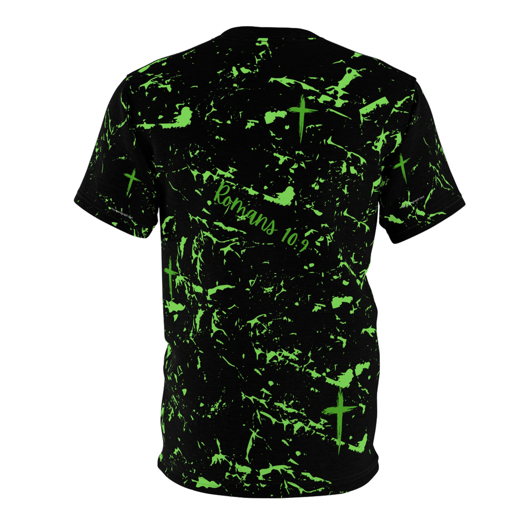 Jesus Saves Neon Marble Tee