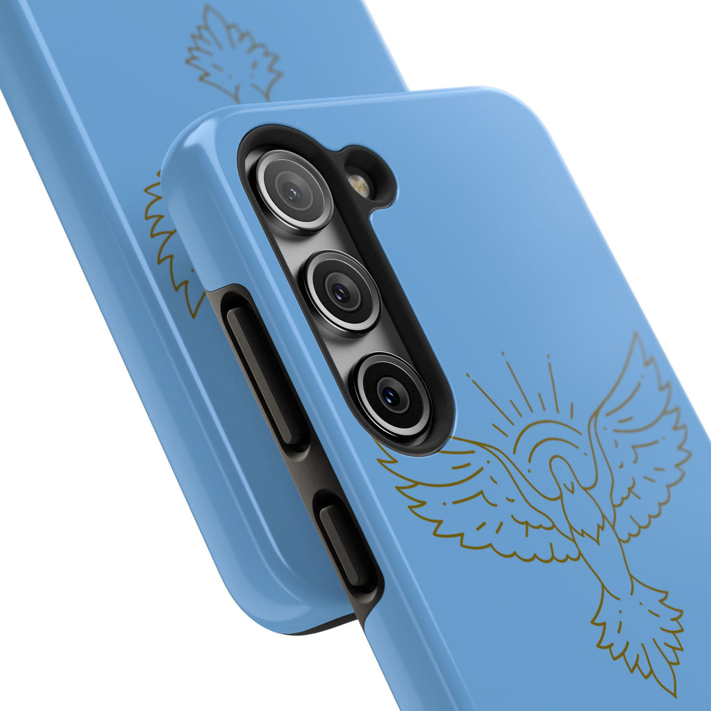 Dove & Cross Tough Phone Case — Inspirational Christian Religious Phone Cover