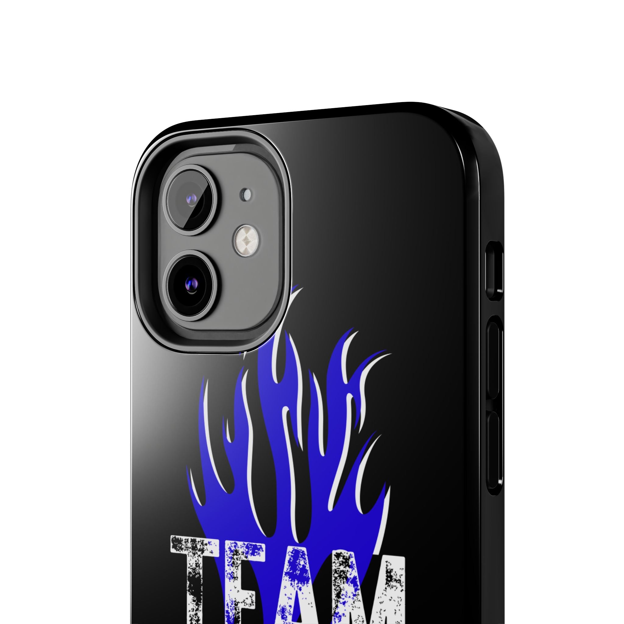 Team Jesus Phone Case — Blue Flame Christian Protective Case