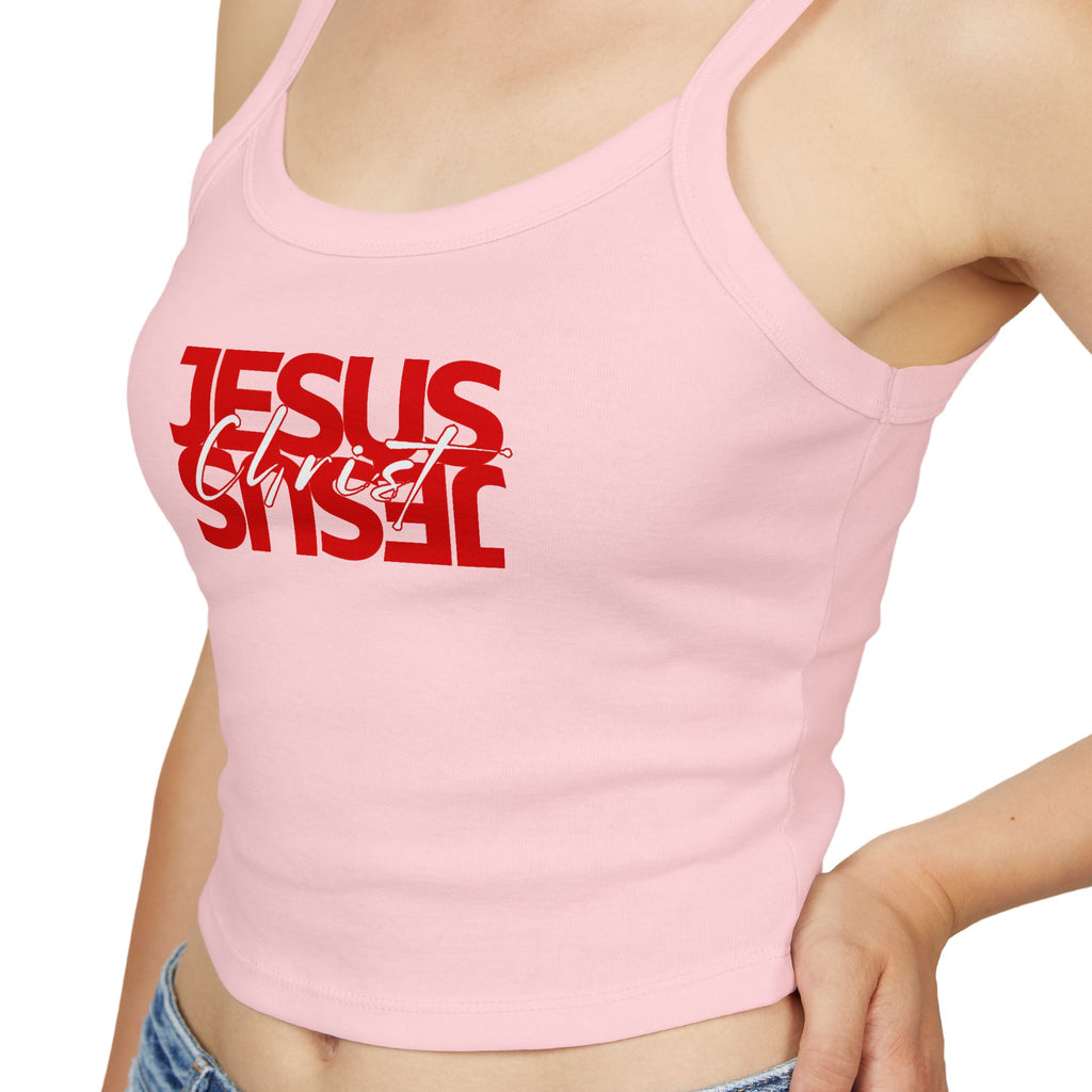 Jesus Christ Red Script Tank