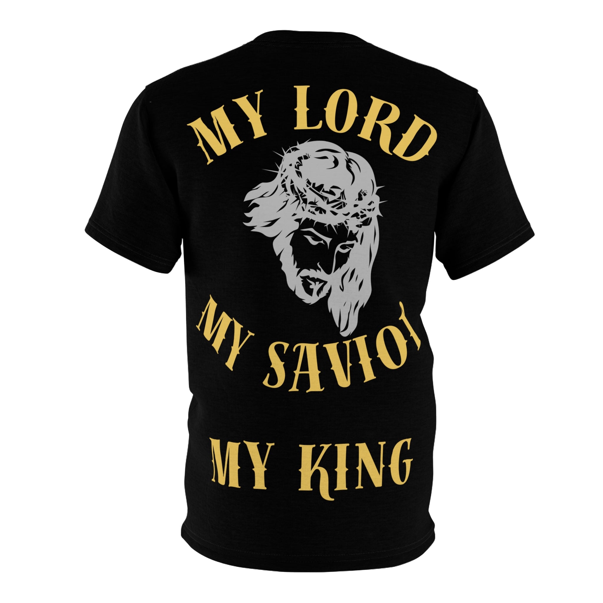 My Lord, My Savior, My King Christian Lion Cross T‑Shirt — Faith Graphic Tee