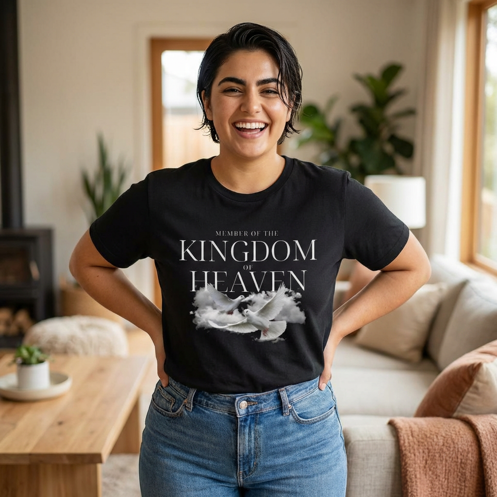 Kingdom of Heaven Dove T-Shirt — Christian Faith Graphic Tee