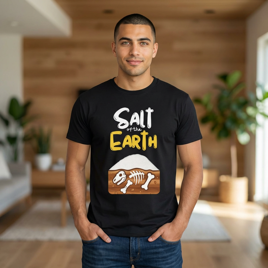 Salt of the Earth / Light of the World T‑Shirt — Christian Faith Graphic Tee (Matthew 5:13-16)