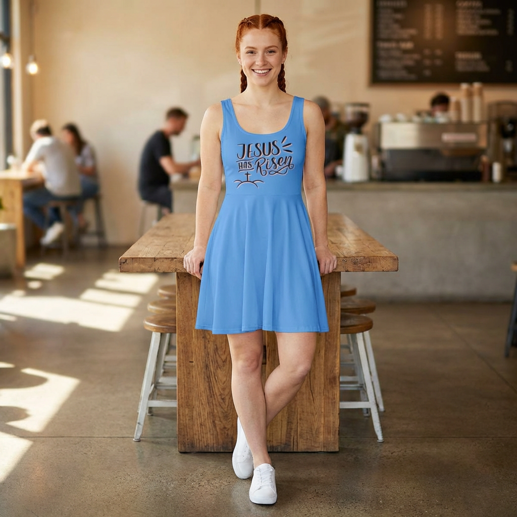 "Jesus Has Risen" Women's Sun Dress