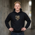 Skull Floral Hoodie — "Death Isn’t the End" Inspirational Hoodie