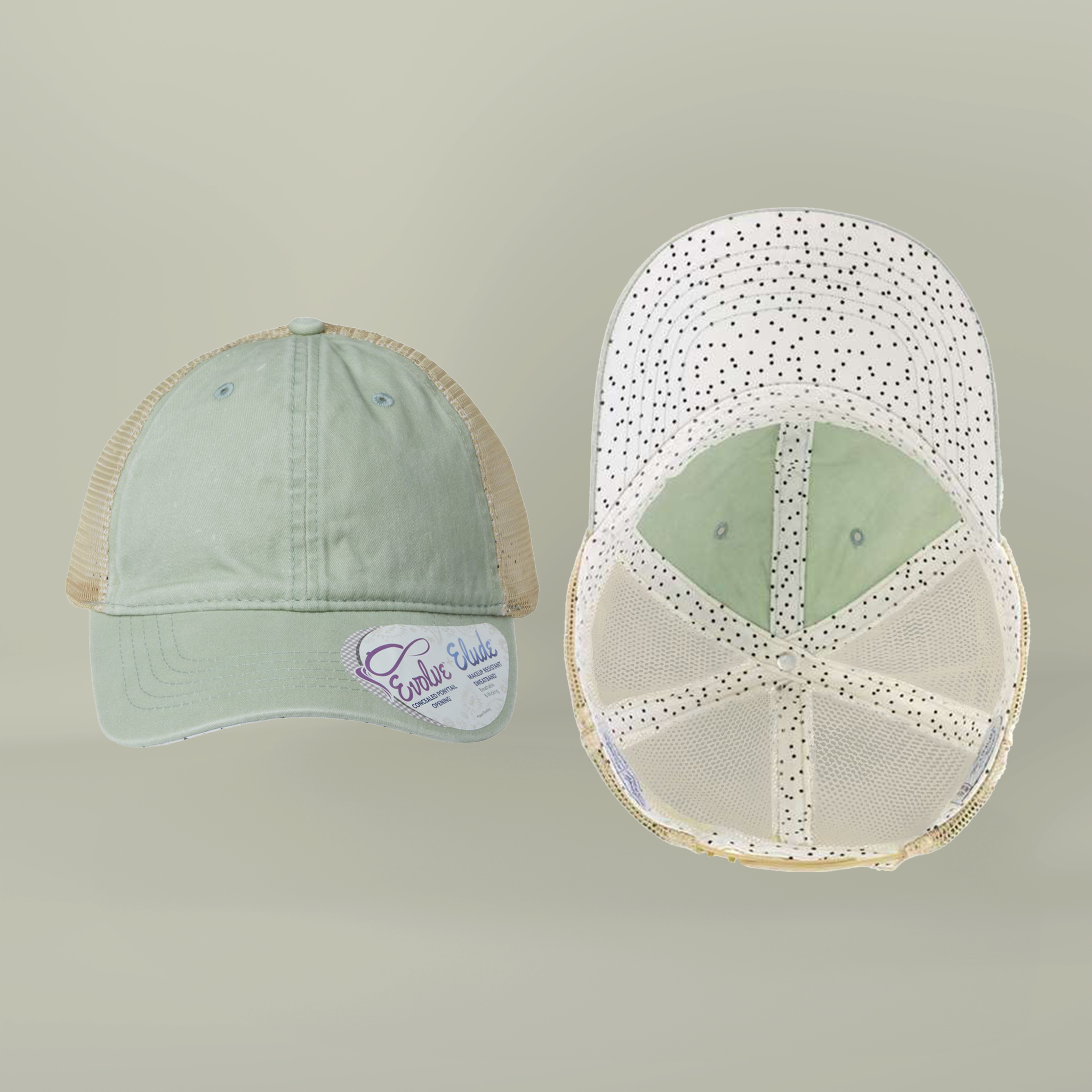 Jesus is My Vibe Women's Washed Mesh-Back Cap