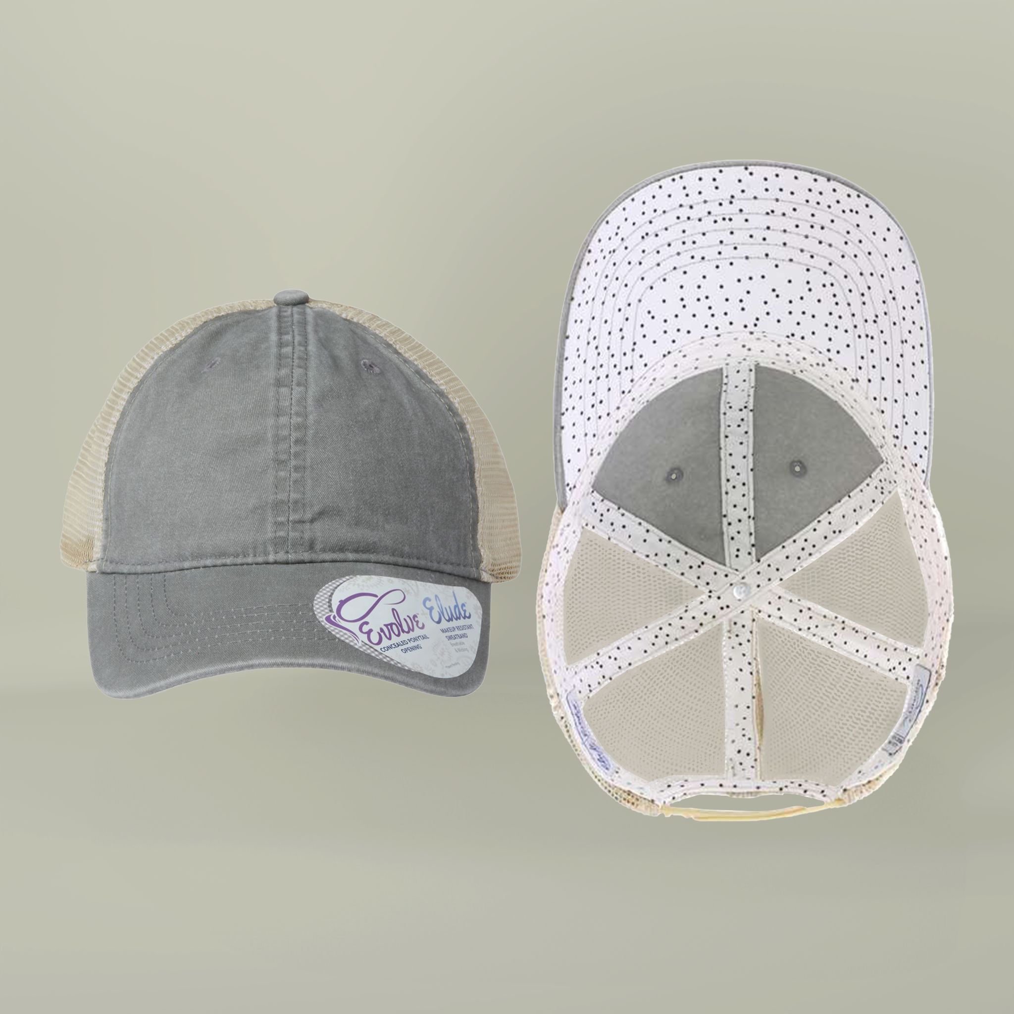 Jesus is My Vibe Women's Washed Mesh-Back Cap