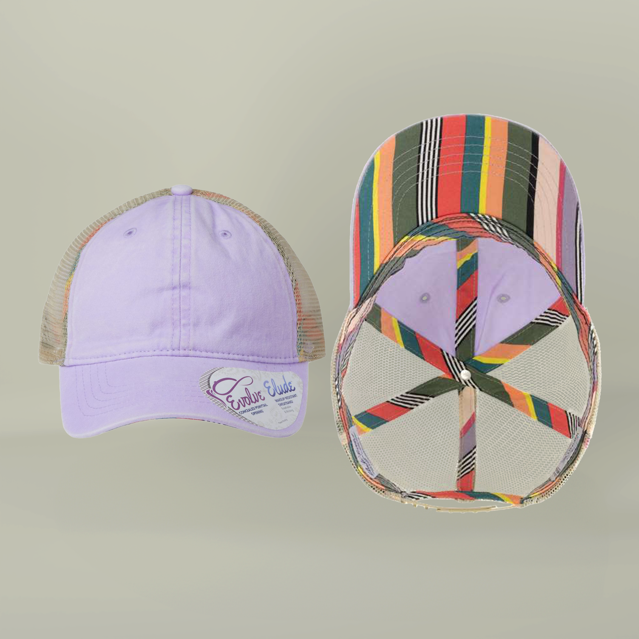 Jesus is My Vibe Women's Washed Mesh-Back Cap