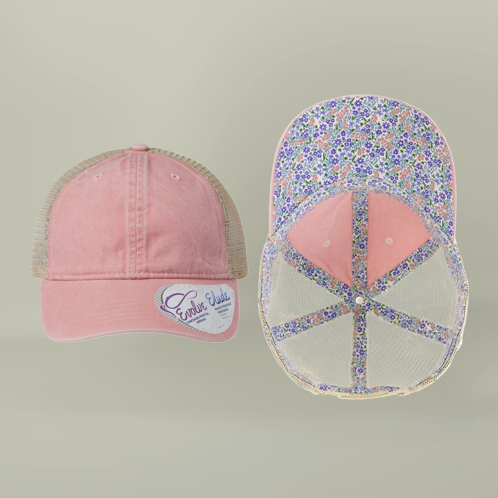 Jesus is My Vibe Women's Washed Mesh-Back Cap