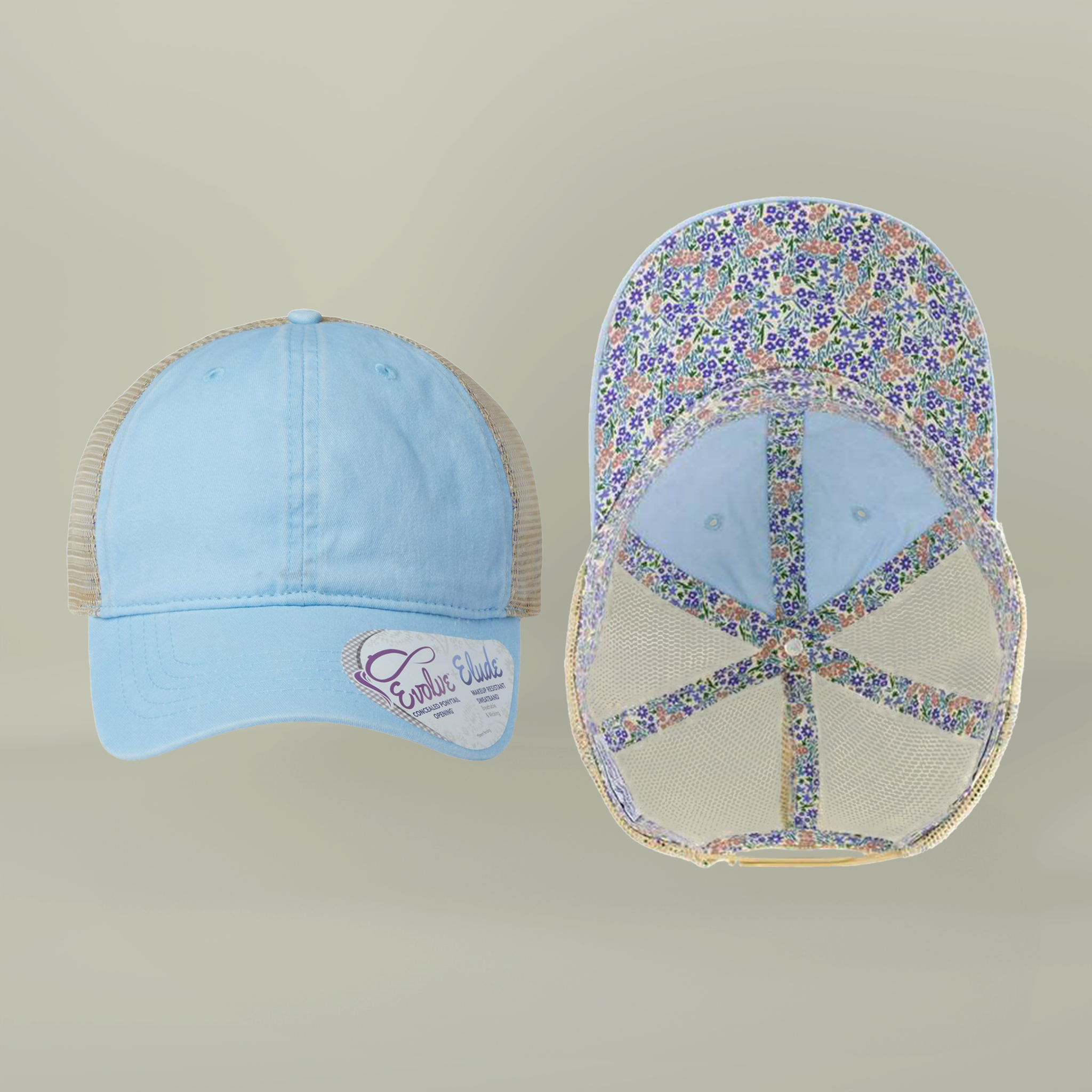 Jesus is My Vibe Women's Washed Mesh-Back Cap