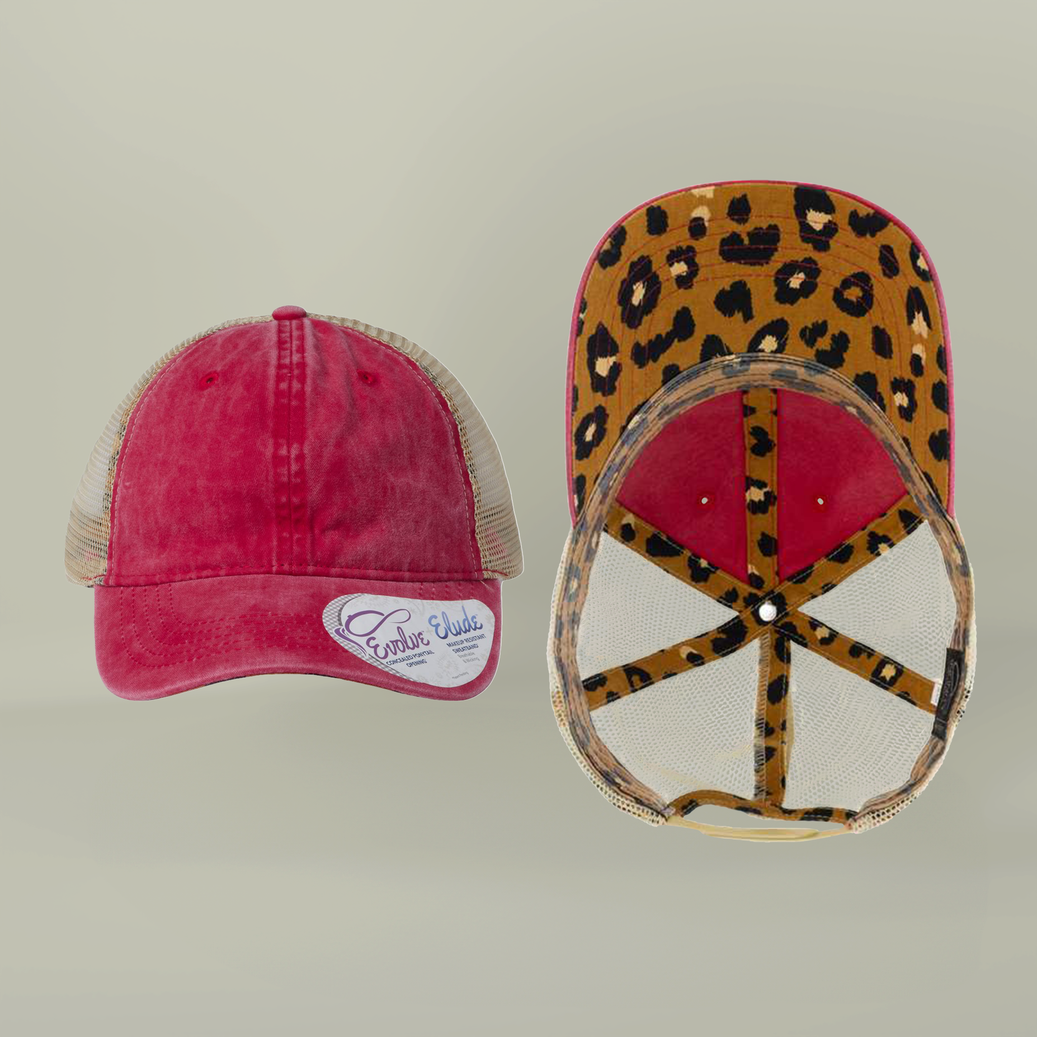 Jesus is My Vibe Women's Washed Mesh-Back Cap