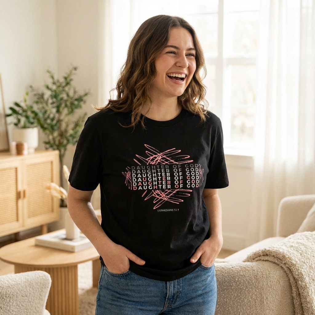 Daughter of God T-Shirt — Faith-Inspired Graphic Tee