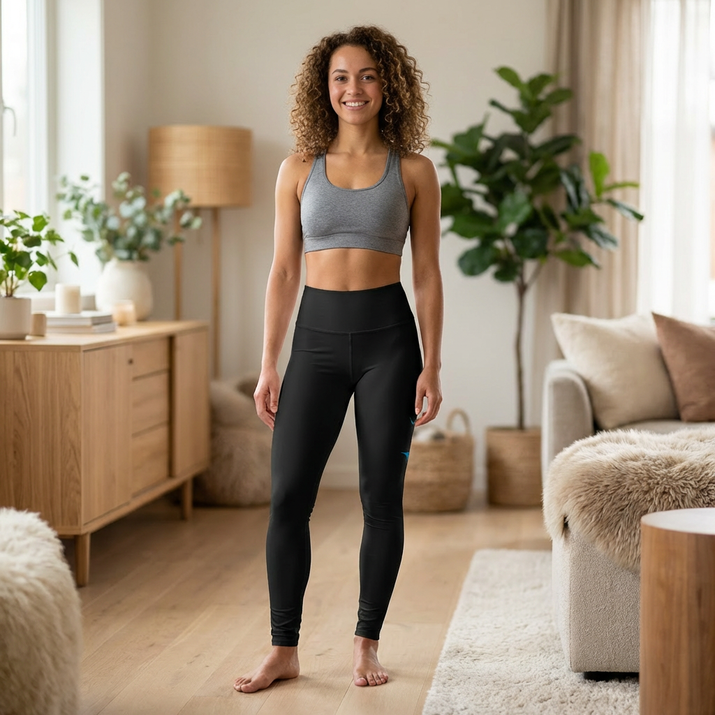 Christian Cross Crown Star High-Waisted Leggings