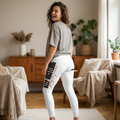 Keep Hustling Rely on Jesus Women’s Leggings – Motivational Activewear Leggings