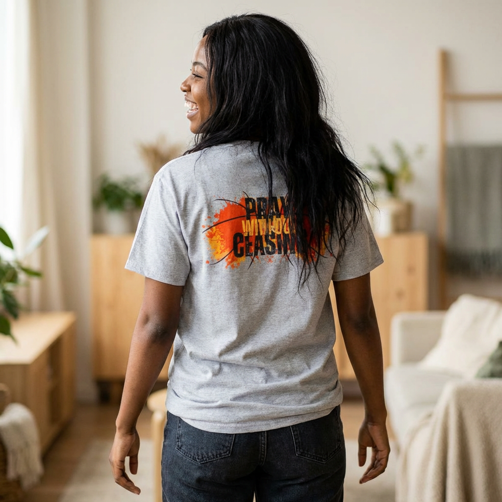 Born to Pray T-Shirt — Pray Without Ceasing Inspirational Tee