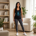 Christian "Jesus Saves" Women's Racerback Tank Top