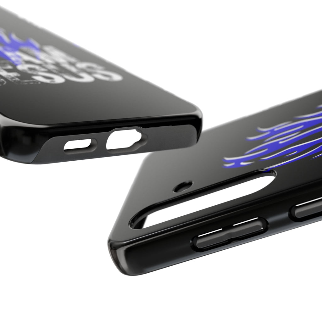 Team Jesus Phone Case — Blue Flame Christian Protective Case