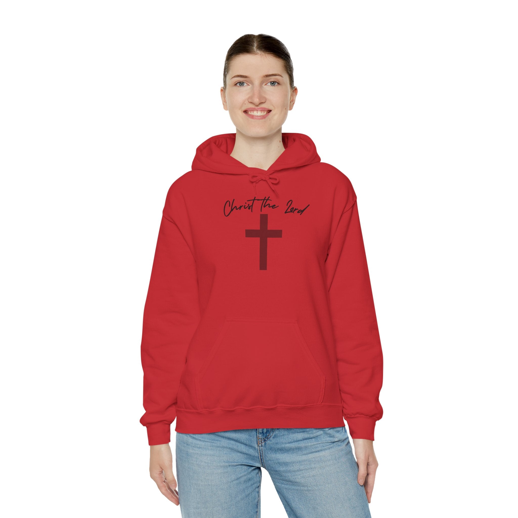 Christian Cross Hoodie – "Christ the Lord" Resurrection Design