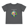 Kids' Christian Tee - "Jesus Loves the Little Children" Rainbow World Shirt