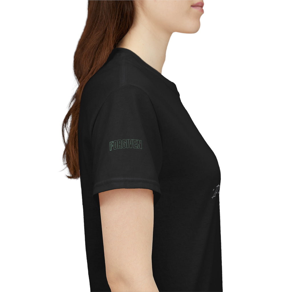 Forgiven Cross Tee — Christian Inspirational Graphic T-Shirt