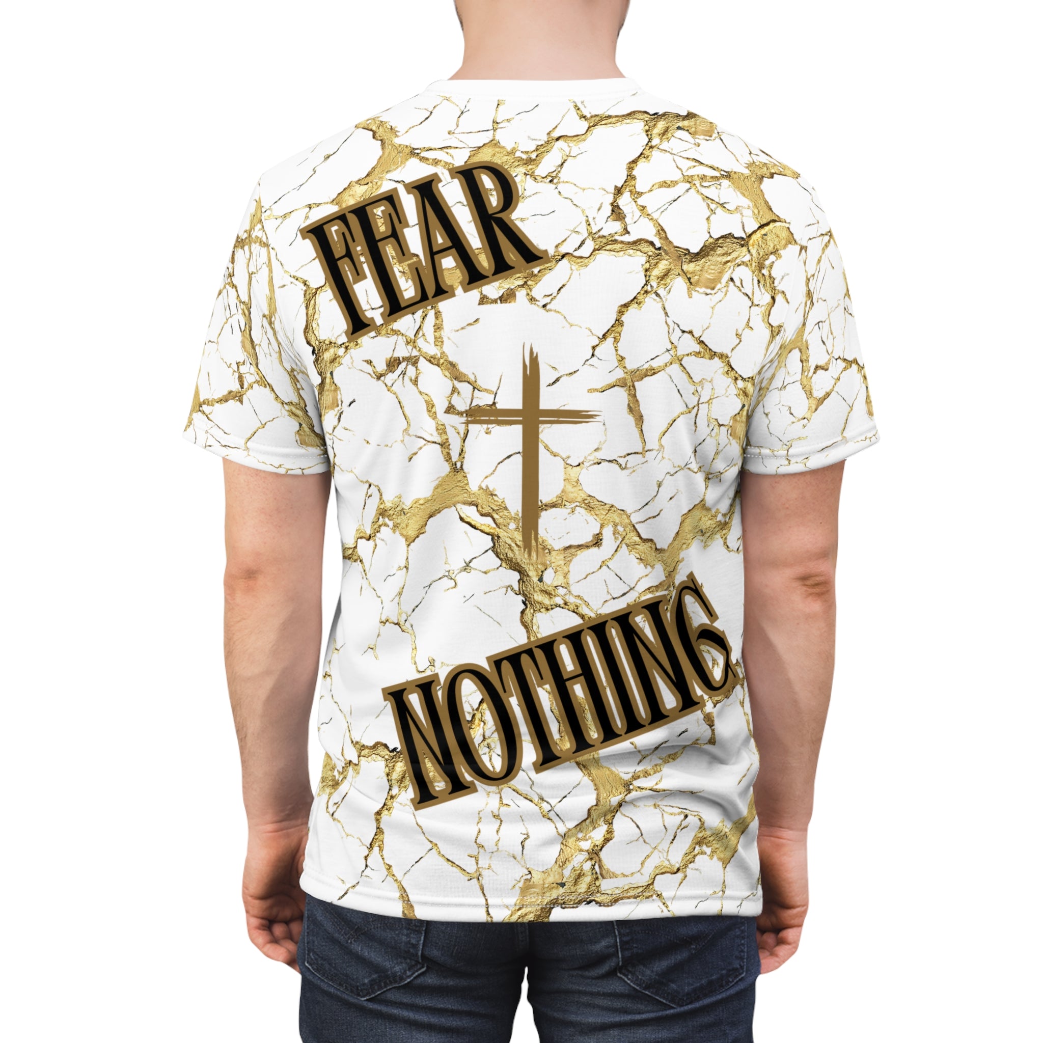 Power In The Name of Jesus Marble Tee