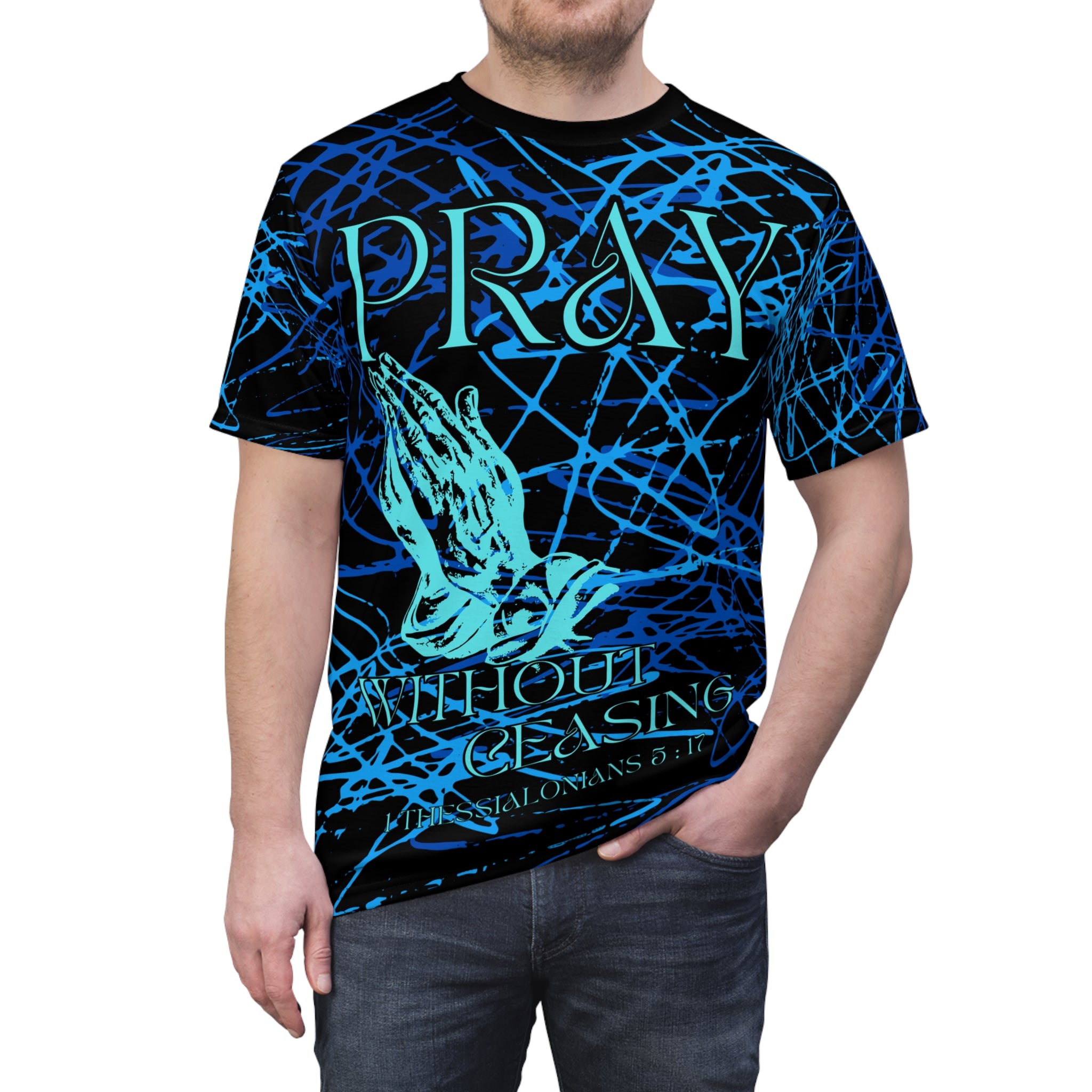 Pray Without Ceasing Tee — Christian Faith Graphic T-Shirt