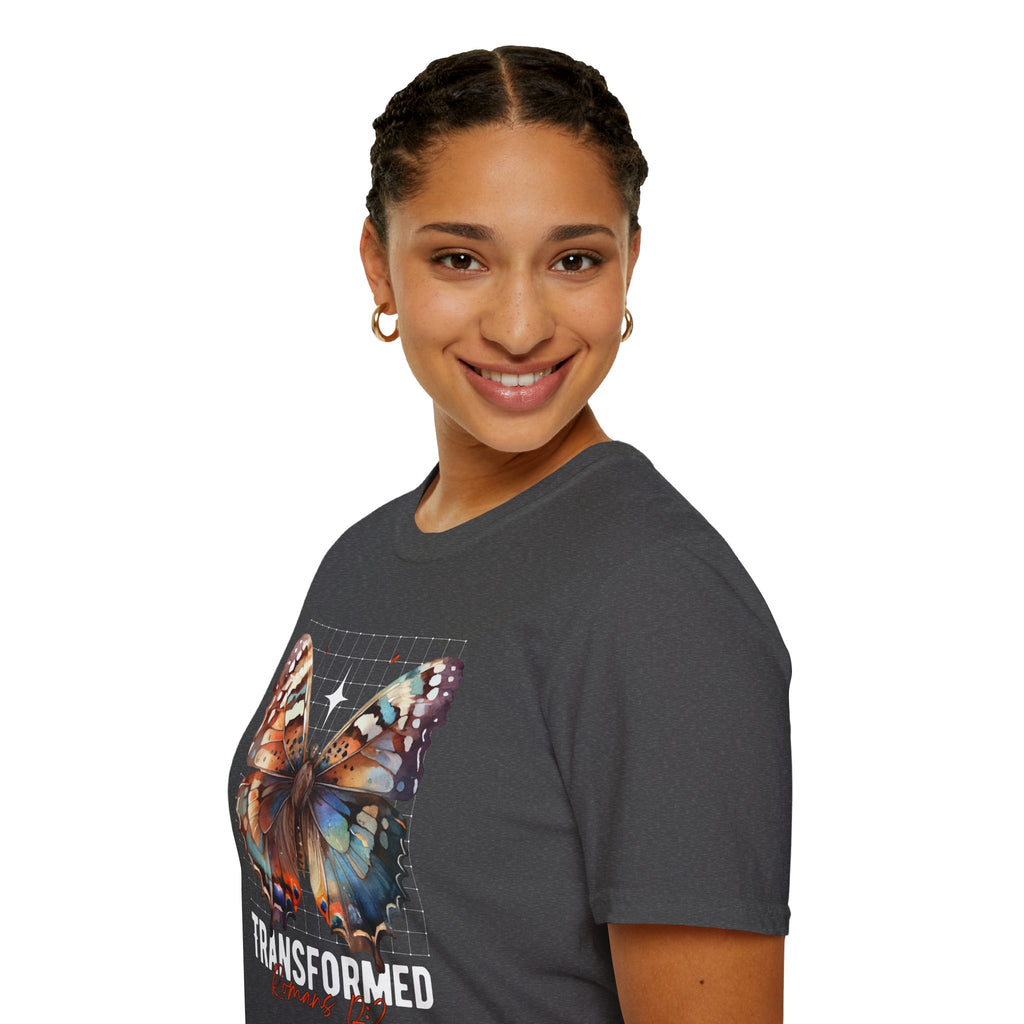 Transformed Butterfly T-Shirt — Inspirational Metamorphosis Graphic Tee