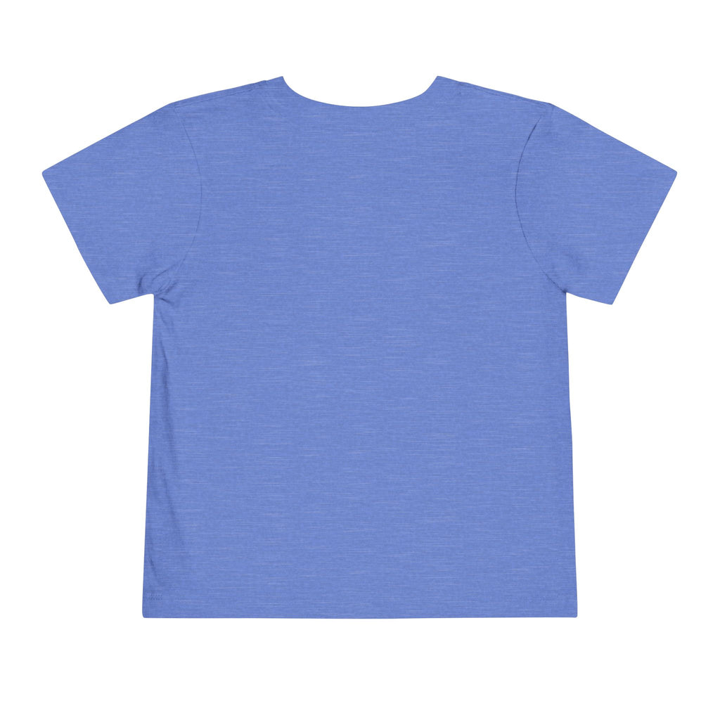 Toddler Tee — "Let Your Light Shine" Cute Girl Graphic