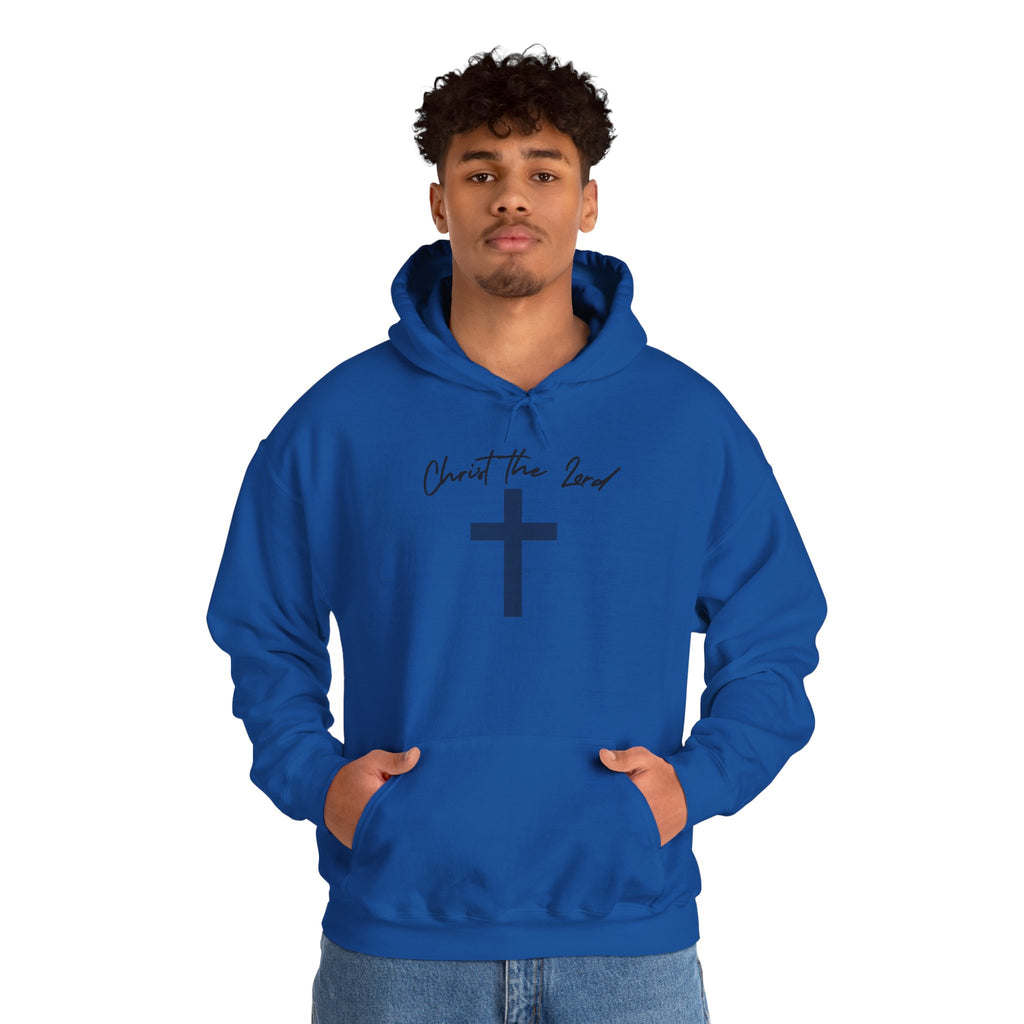Christian Cross Hoodie – "Christ the Lord" Resurrection Design