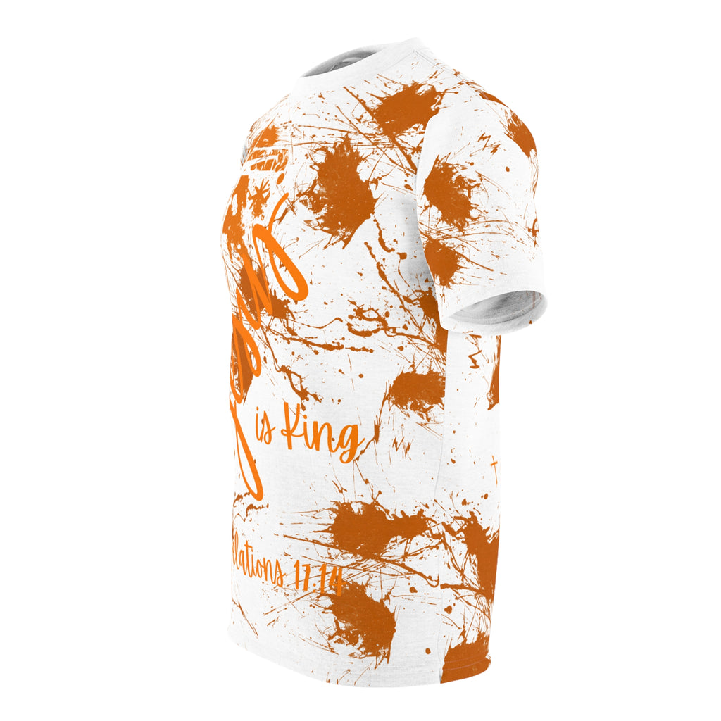 Jesus Is King Tee — Christian Cross Scripture T-Shirt (Revelations 17:14)