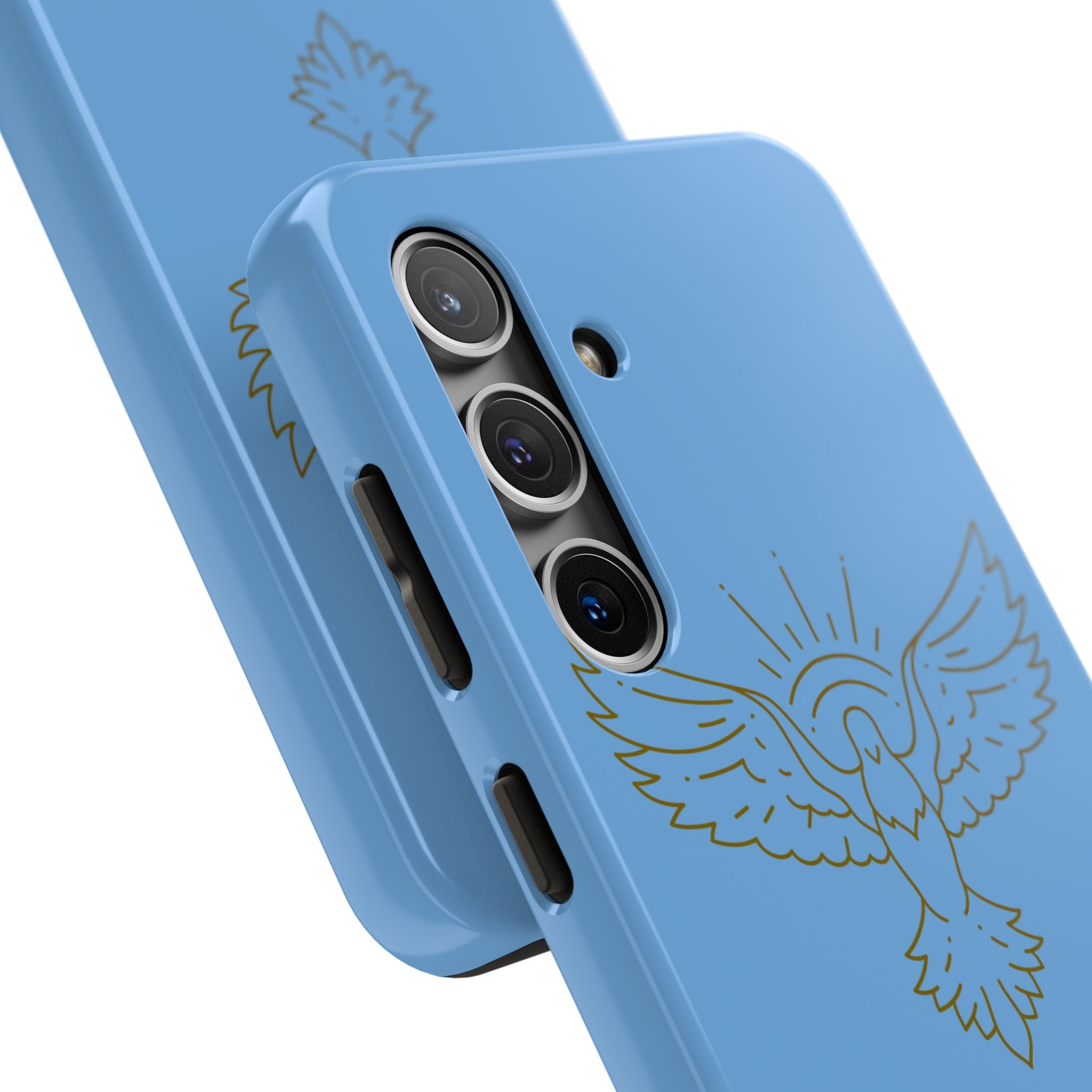 Dove & Cross Tough Phone Case — Inspirational Christian Religious Phone Cover