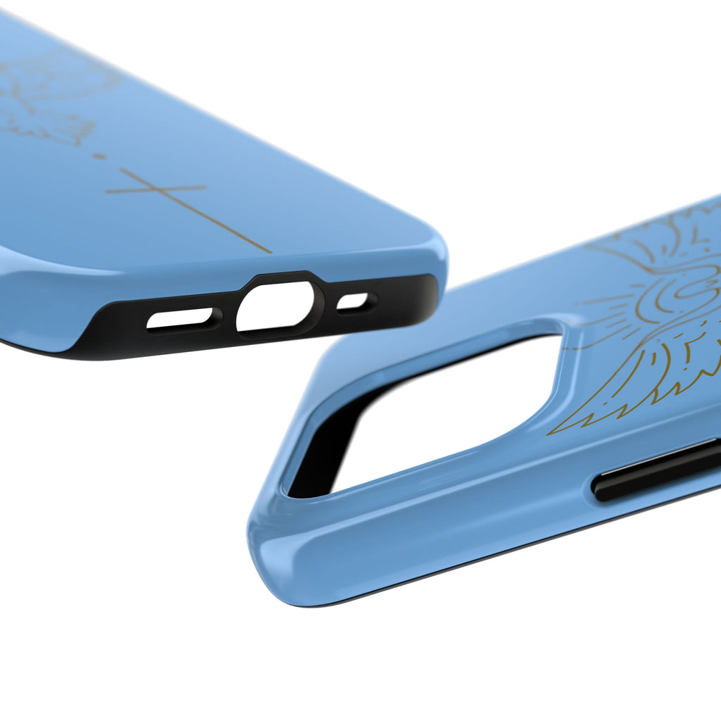 Dove & Cross Tough Phone Case — Inspirational Christian Religious Phone Cover