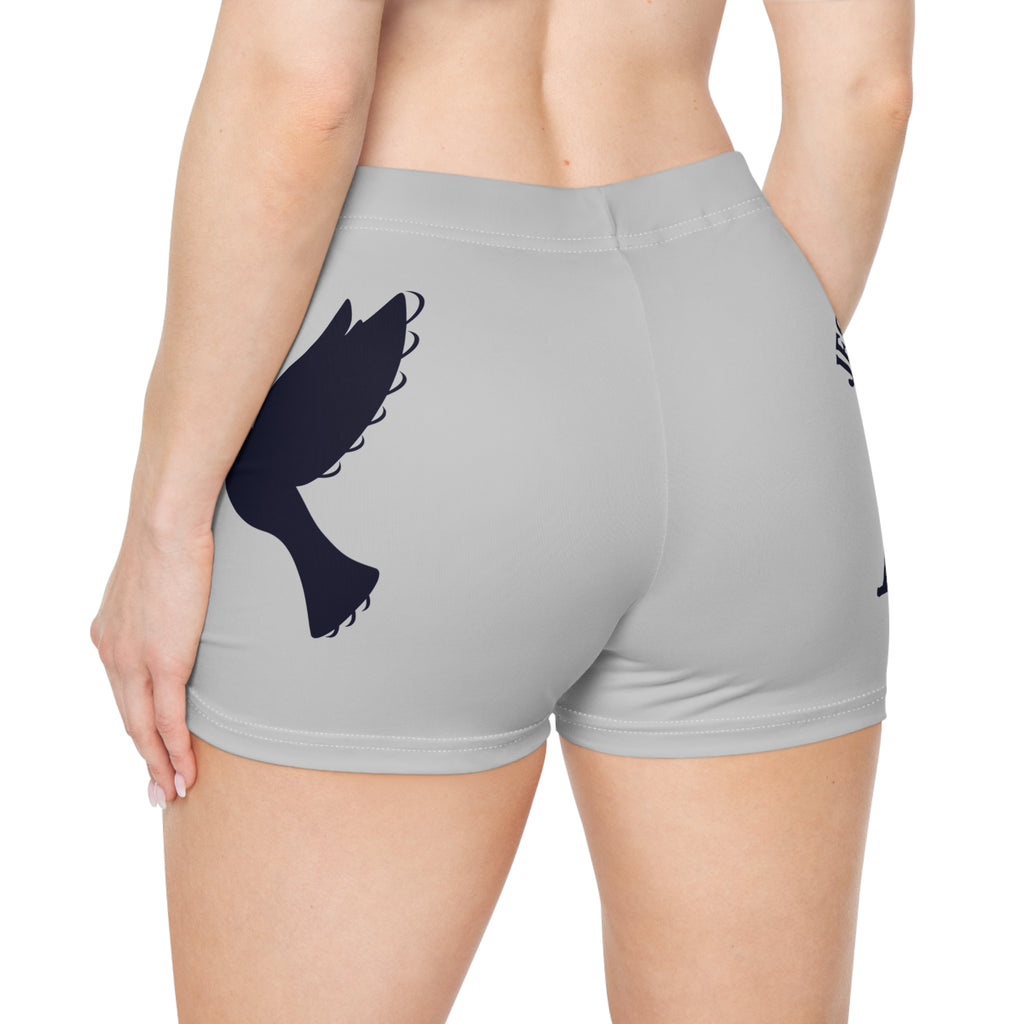 Christian "Jesus Paid It All" Women's AOP Shorts — Dove Faith Shorts