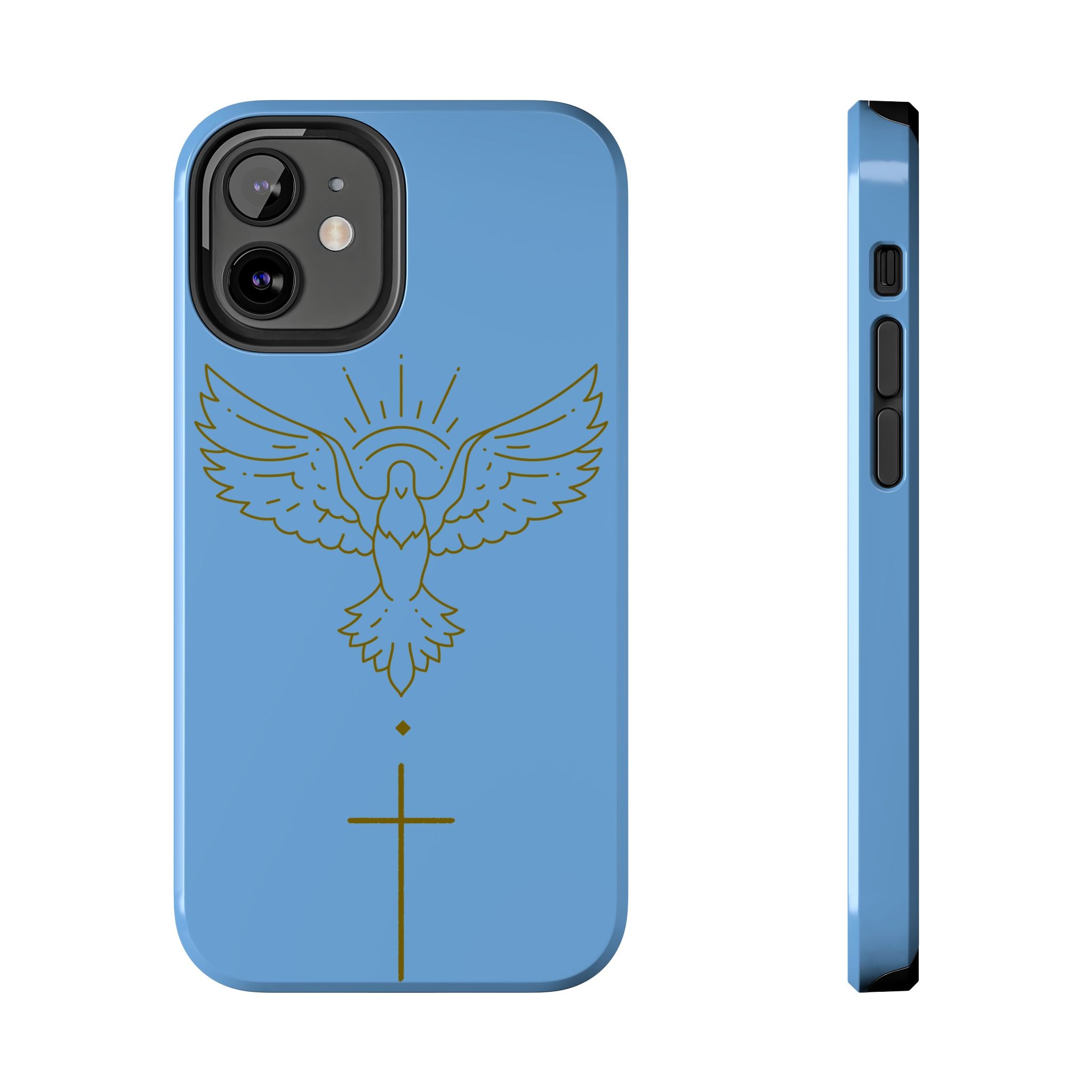 Dove & Cross Tough Phone Case — Inspirational Christian Religious Phone Cover