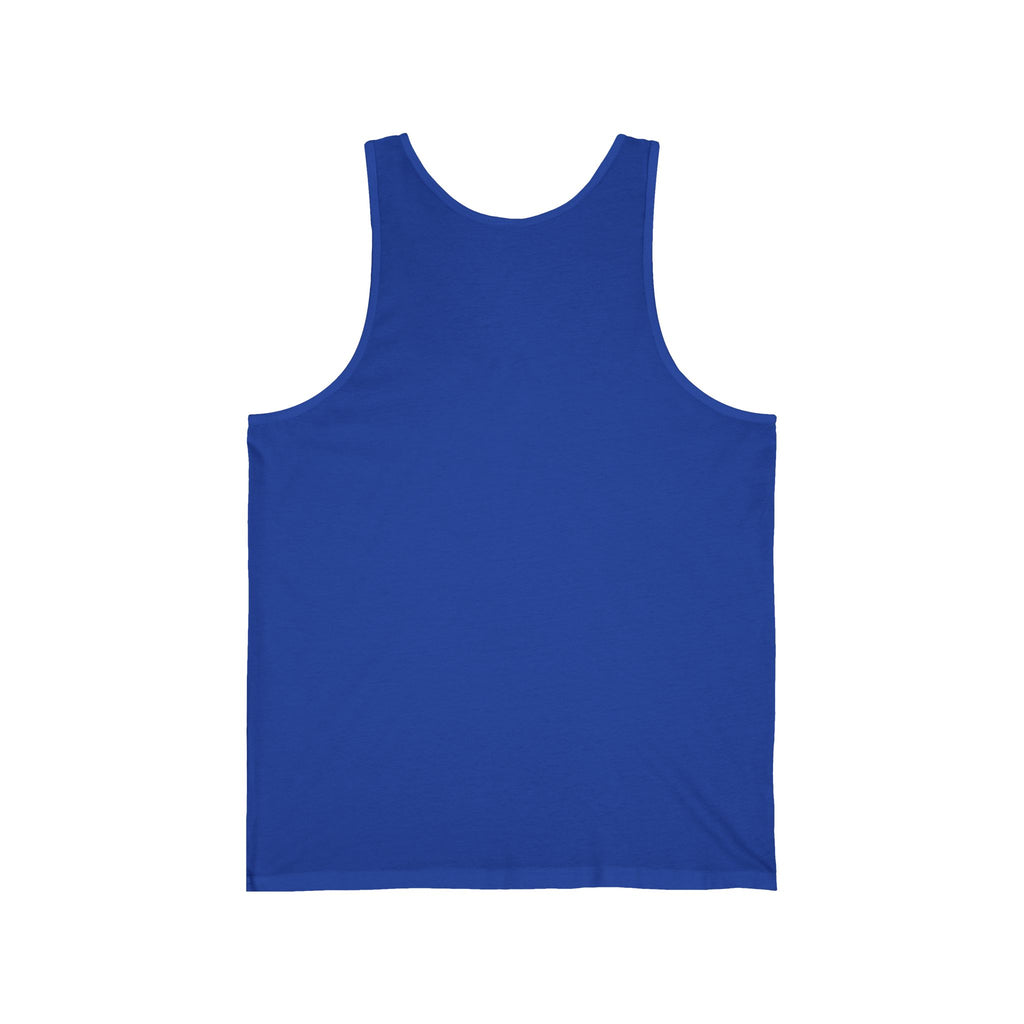 Christian Faith Tank Top — 'One With Jesus Christ' Cross Fingerprint Design
