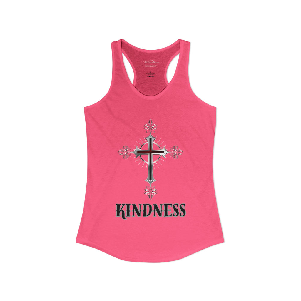 Women's Cross Kindness Racerback Tank