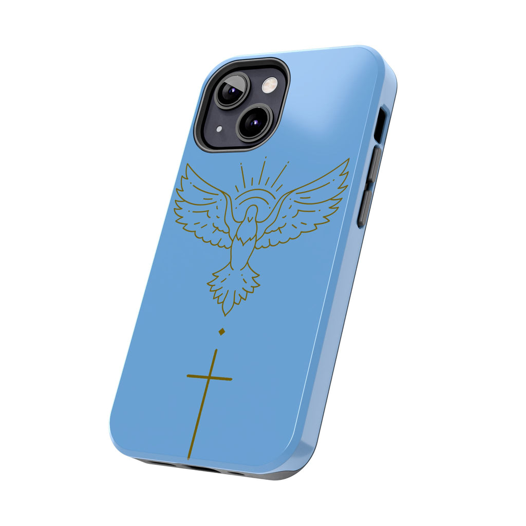 Dove & Cross Tough Phone Case — Inspirational Christian Religious Phone Cover