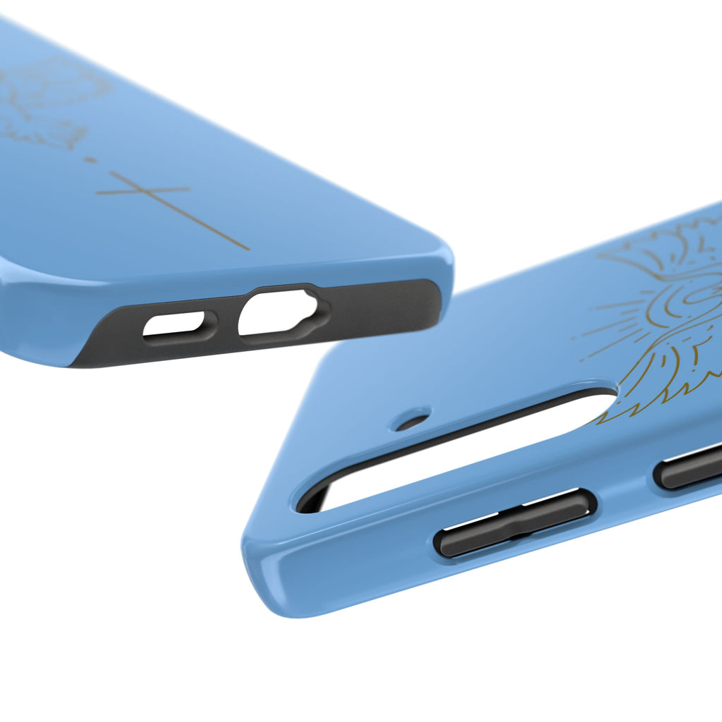 Dove & Cross Tough Phone Case — Inspirational Christian Religious Phone Cover