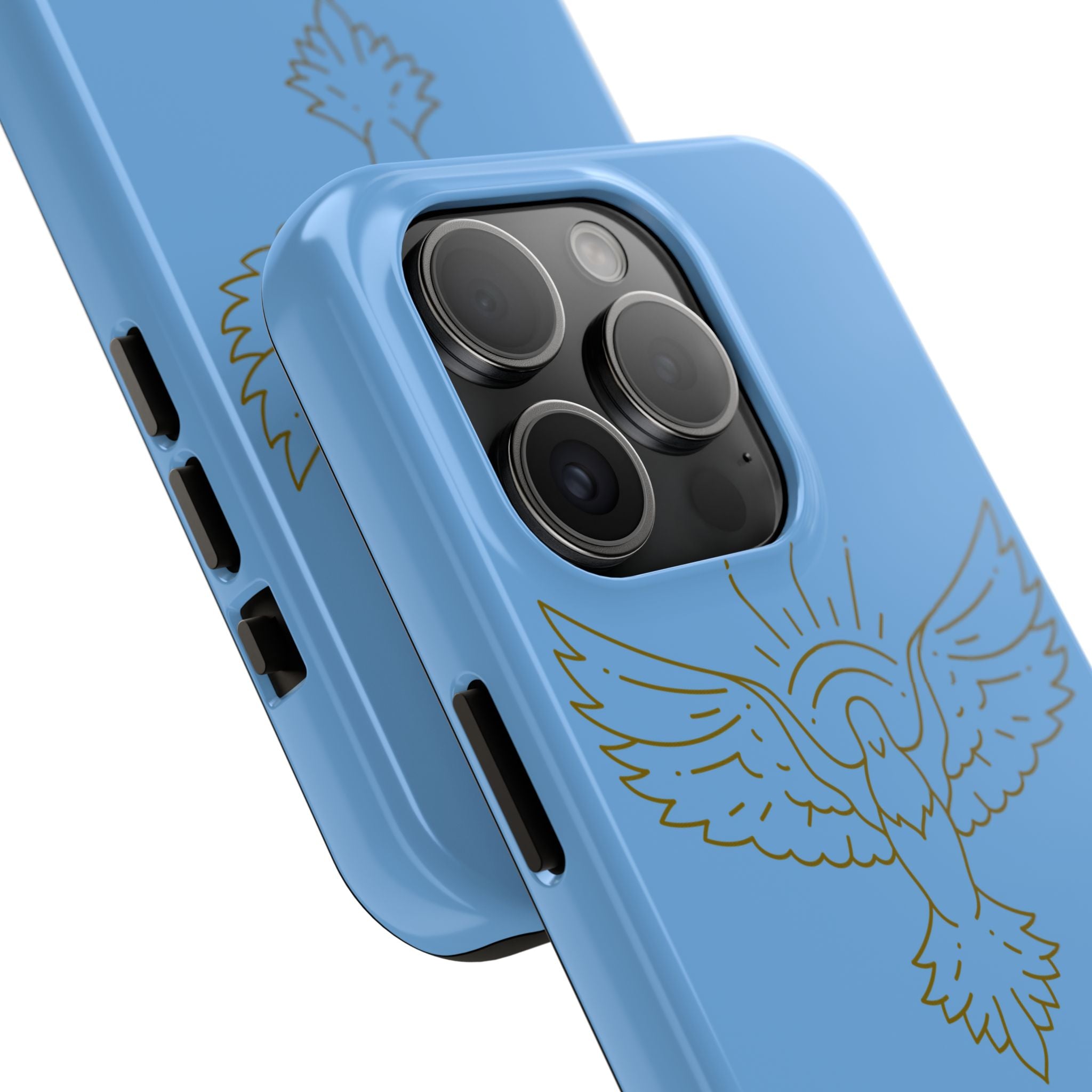 Dove & Cross Tough Phone Case — Inspirational Christian Religious Phone Cover