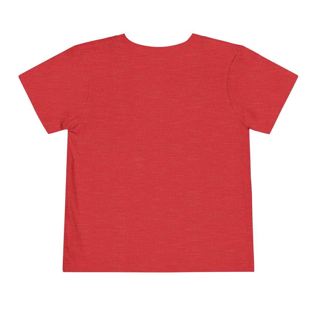 Toddler Tee — "Let Your Light Shine" Cute Girl Graphic